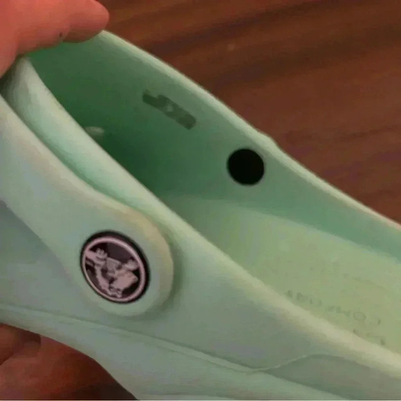 Crocs Classic Clog Mule in Aqua Blue Color Size 10 Women's Size 8 Men's - Picture 12 of 12